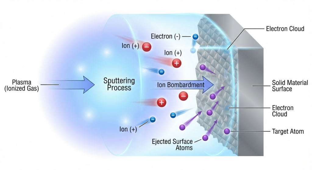 Visualization of plasma formation from neutral gas to ionized state